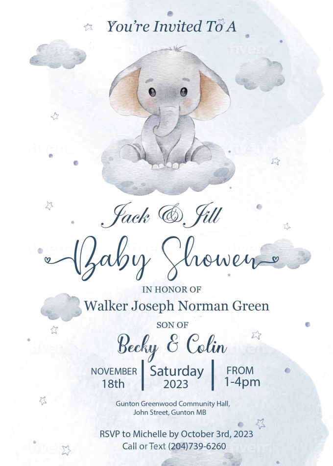 Jack and jill baby clearance shower